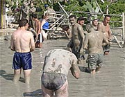 Mud bath in Dalyan