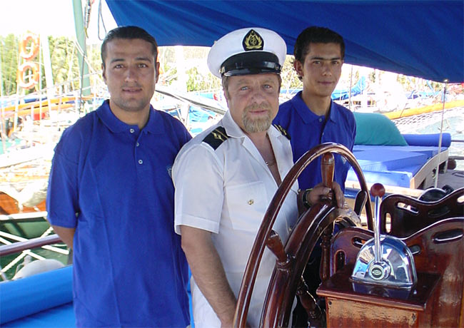 M/S ALCATRAZ - Captain Beshir and his crew