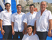 Captain Hayati and his crew of M/S CEMRE
