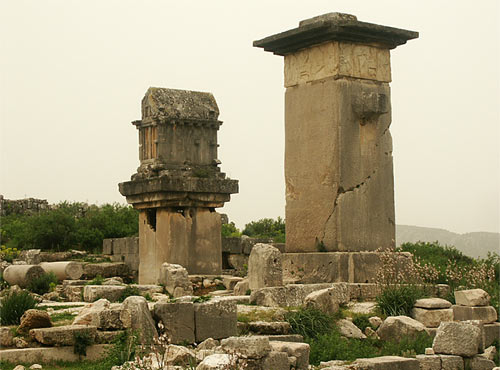 Xanthos, once the capitol of the kingdom of Lycia - einst die Hauptstadt von Lykien (nahe Fethiye)
