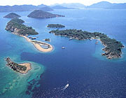 Goecek Bay -  the 12 islands