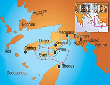 Blue Cruise to Greece: Rhodes-Symi